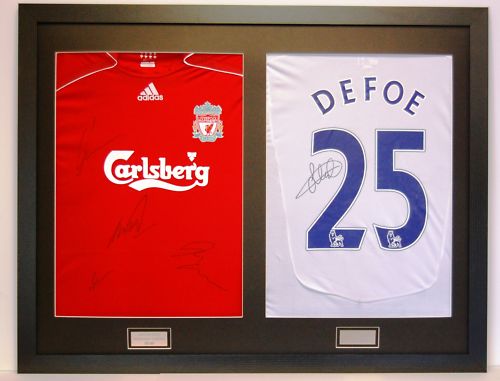 football shirt framing